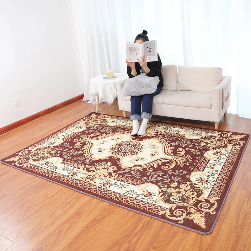 Factory Direct Selling high quality 3d Printed New Design crystal velvet carpet Fluffy Rugs