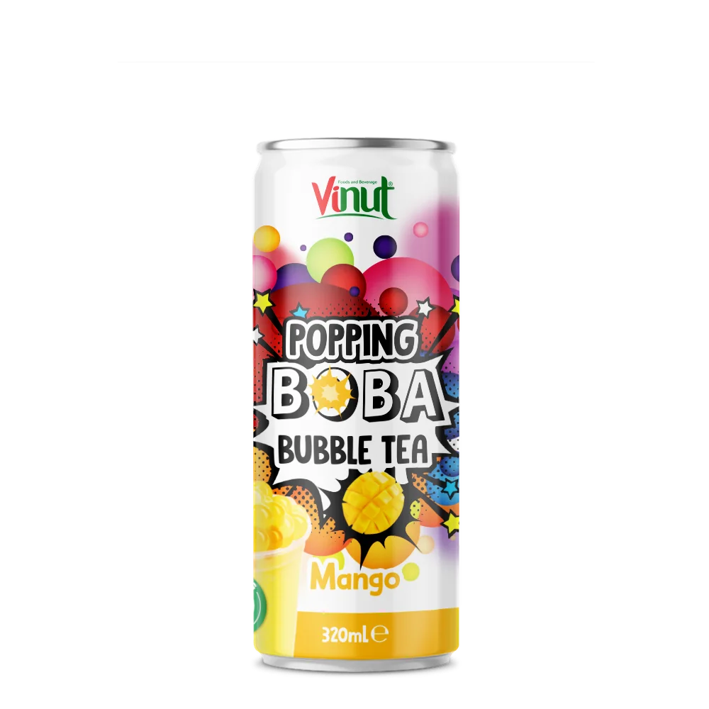Популярный чай Boba Bubble с соком манго от вьетнамской фабрики ODM OEM Service Private Label