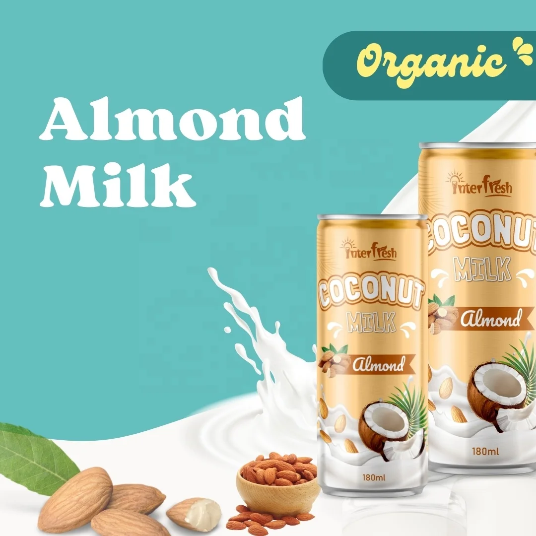 250 мл орехового молока Миндальное молоко кокосовое Interfresh вьетнамский производитель напитков OEM ODM global service