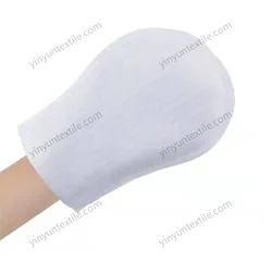 Disposable Cleansing No Rinse Body Mitts Wipes Adult Wash Glove For Camping