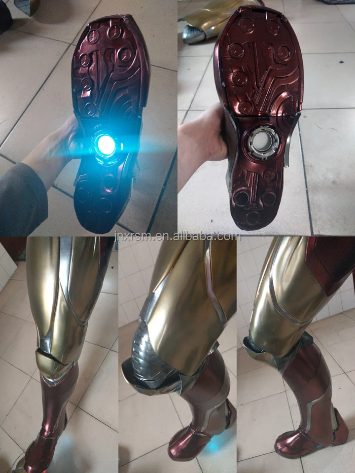 Customized wearable robot suit Superhero  Cosplay mark 85 suit iron man mark 85 mascot costume
