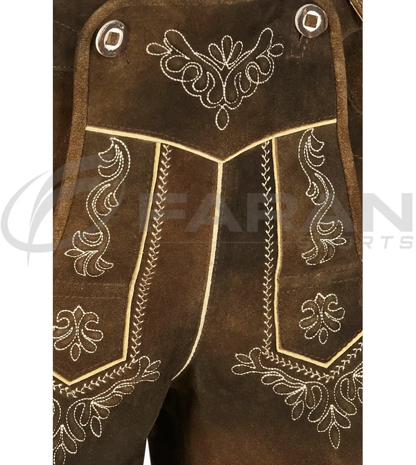 Одежда Trachten немецкая одежда традиционные шорты Октоберфест для унисекс Индивидуальные Дизайнерские баварские кожаные брюки с вышивкой