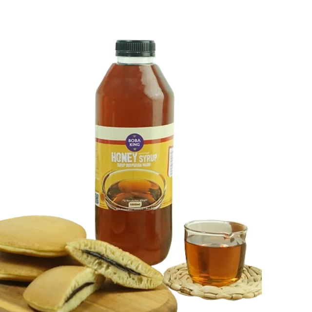 Premium grade product with luxury quality Honey Sugar Syrup for additional bubble tea drink