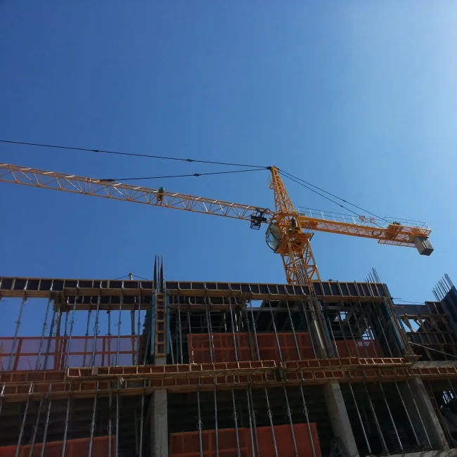 QTZ40 ascensional Tower Crane