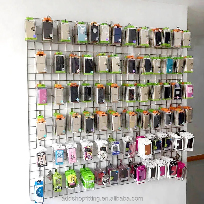 Pegboard zinc display euro hook for Supermarket Stationery store