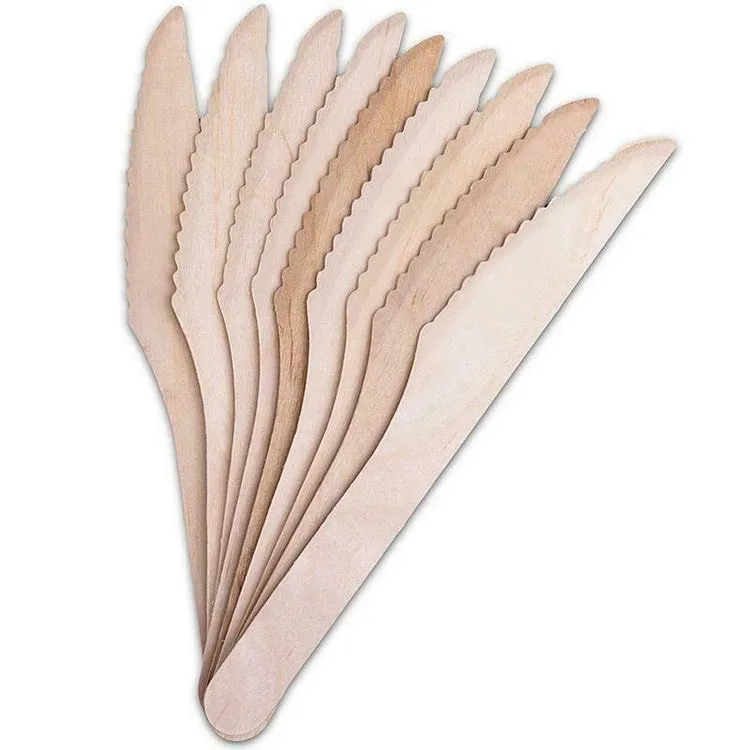 Wholesale OEM Custom Logo Eco Friendly Biodegradable DISPOSABLE WOODEN CUTLERY UTENSILS Made In Viet Nam