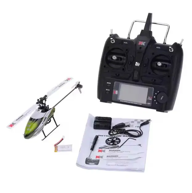 Wltoys XK K100 2.4G 6CH 3D 6G Mode Brushless Motor Remote Control RC Helicopter Quadcopter For Kids Gift Toys