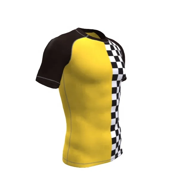 
2021 Spring New Wholesale Men Sports Gym Fitness Quick Drying Tight Fitting T Shirt Tee Slim Fit Compression Shirt 