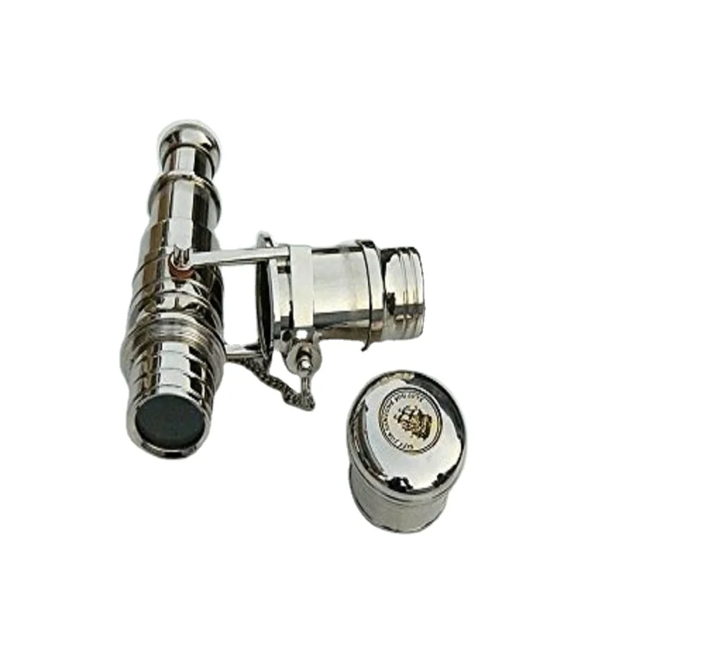 Коллекционный телескоп ручной работы премиум класса из твердой латуни с деревянной палочкой телескоп/палка для ходьбы стимпанк платье трость