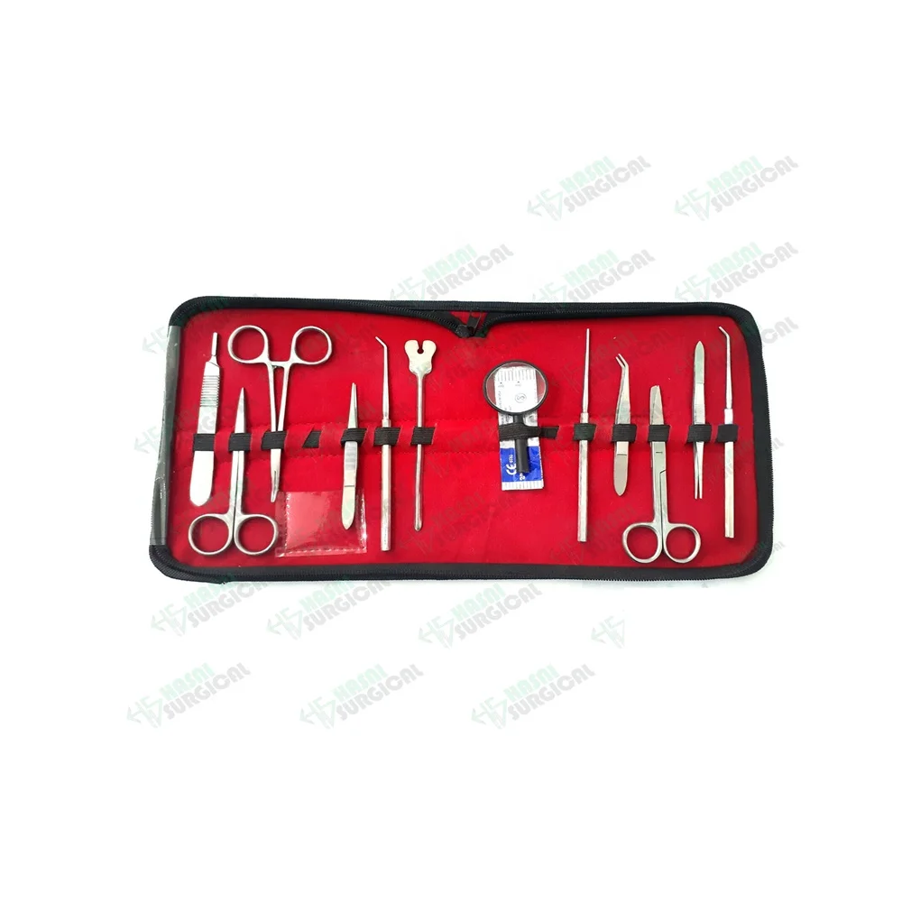 High Quality Professional 14 pcs advanced dissection kit for Anatomy Biology Botany Students Teachers