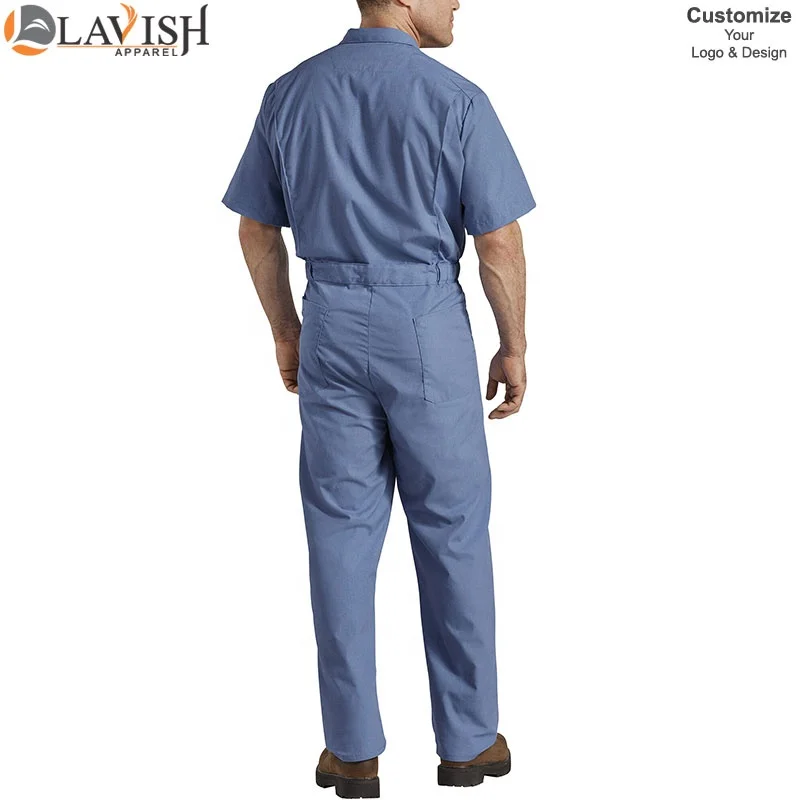 
Worker Wear Coverall Working Uniform Cotton Polyester Safety Clothing 