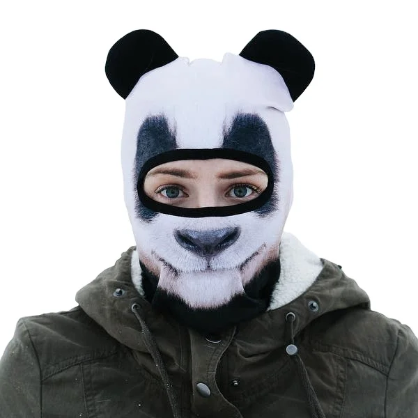 Bear Wear Style Ski Mask Winter Cap 1 Hole Balaclava Beanie Hat