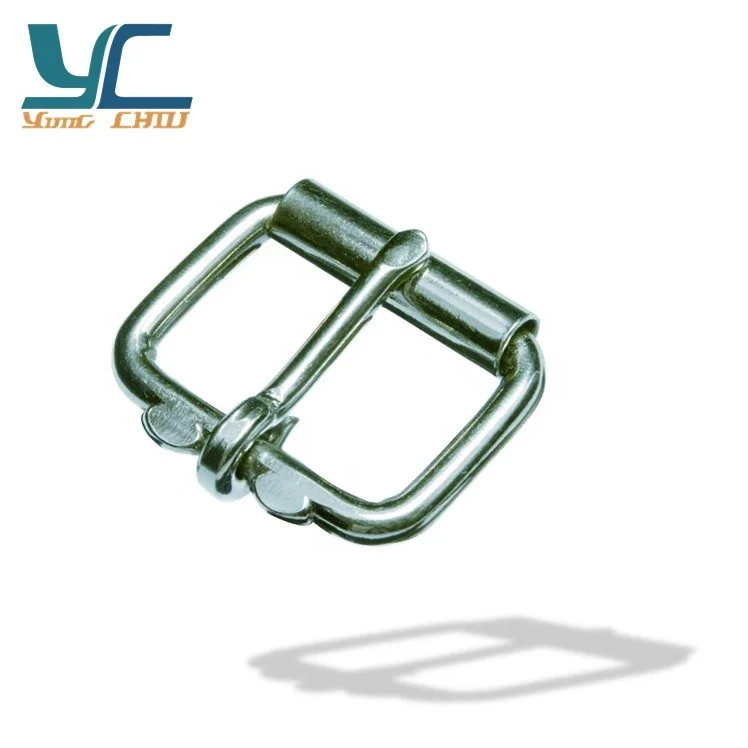 Stainless steel rectangle ring belt roller buckles