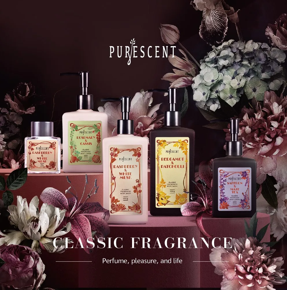 Fragrance skin care & body wash (Rosemary & Black Currant)