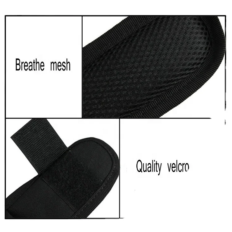 Adjustable breathable foam shoulder pad for replacement bag