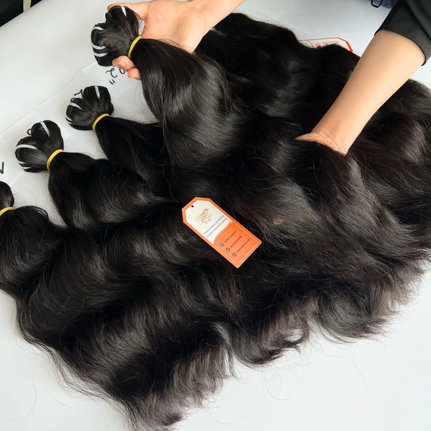 Wavy Weft Hair Bundles So Soft Bouncy Cambodia Vietnam Hair Sewing Machine Double Weft Couleur Naturel