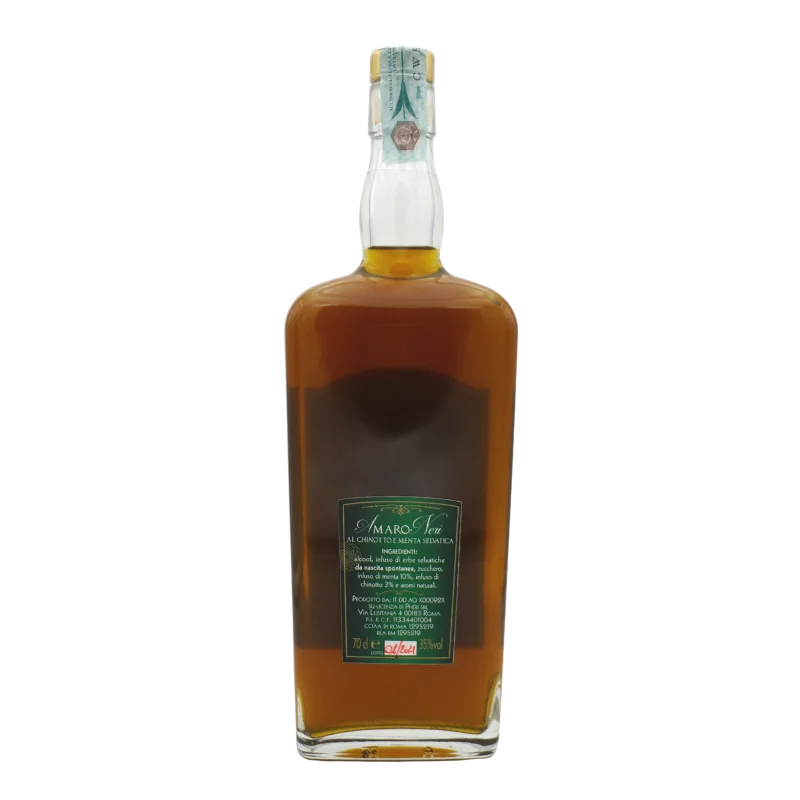 Italian top quality Digestive liquor glasses bottles 700 ml liqueurs herbal liquors bitter 35% spirit alcoholic beverage