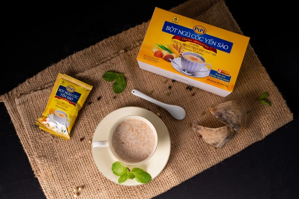 Птичье гнездо порошок хлопьев PiPi ласточка злаки высокого качества для продажи