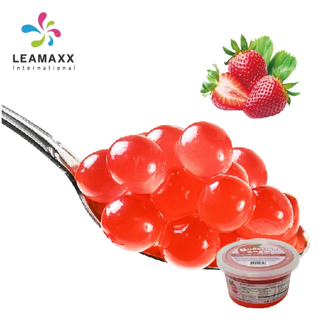 Мини-ванночка тайваньский пузырьковый чай оптовая продажа новый продукт 490 г мгновенный разрыв страстных фруктов Boba чистый соковый мяч 15