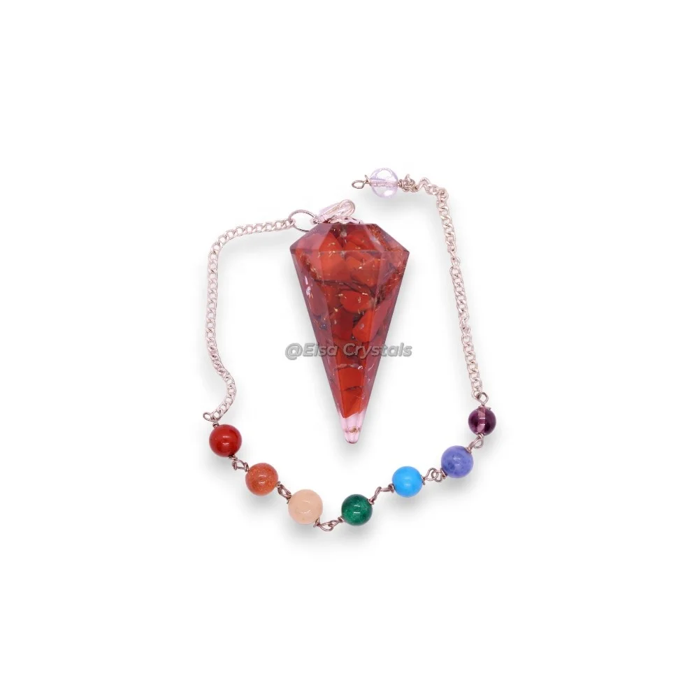 Green aventurine Pendulum Orgone Seven Chakra Pendulum Orgonite Pendulum Metaphysical Crystals Healing Crystal Reiki Buy Online