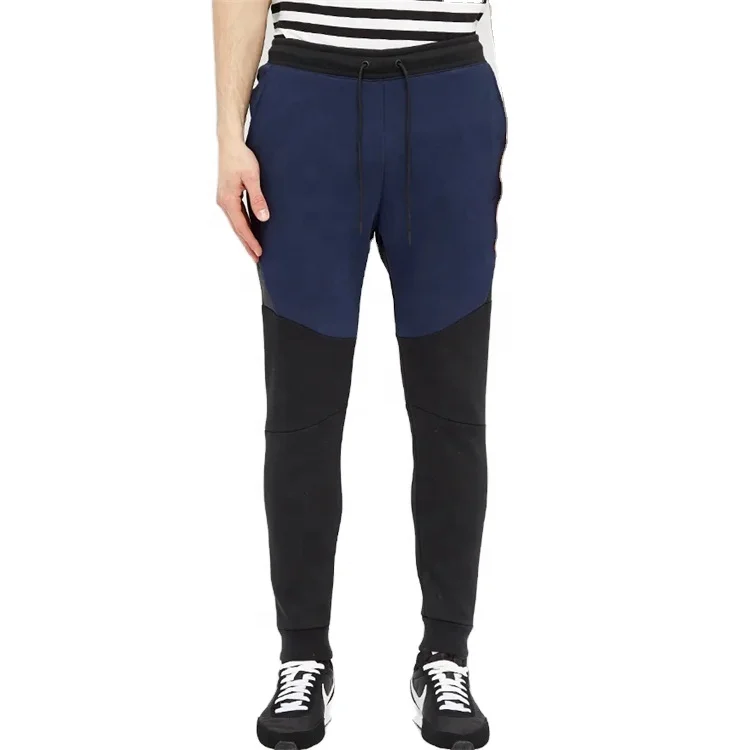 Wholesale Jogger Pants Men Custom Street wear Side Stripe Track Pants new Fashion Taped Fleece Cotton Polyester