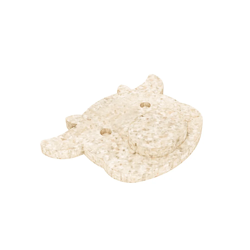 Customize Magnetic Refrigerator Clips Holder Note Paper Memo Clip Holder Kawaii Calf Shape Magnet Clip