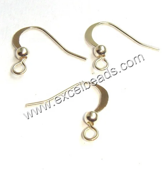 Earring Hook Silver Plated for Using As Jewelry Component