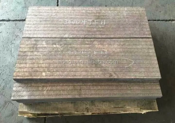 plates bimetal matrix composite wear resistant steel plate for mill