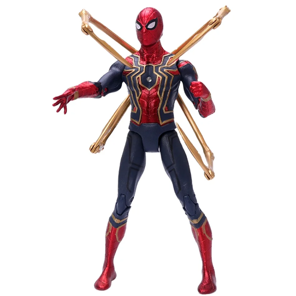 Infinity War Spider Man Super Hero Figure Model Cartoon Toy Action Figure Doll Gift