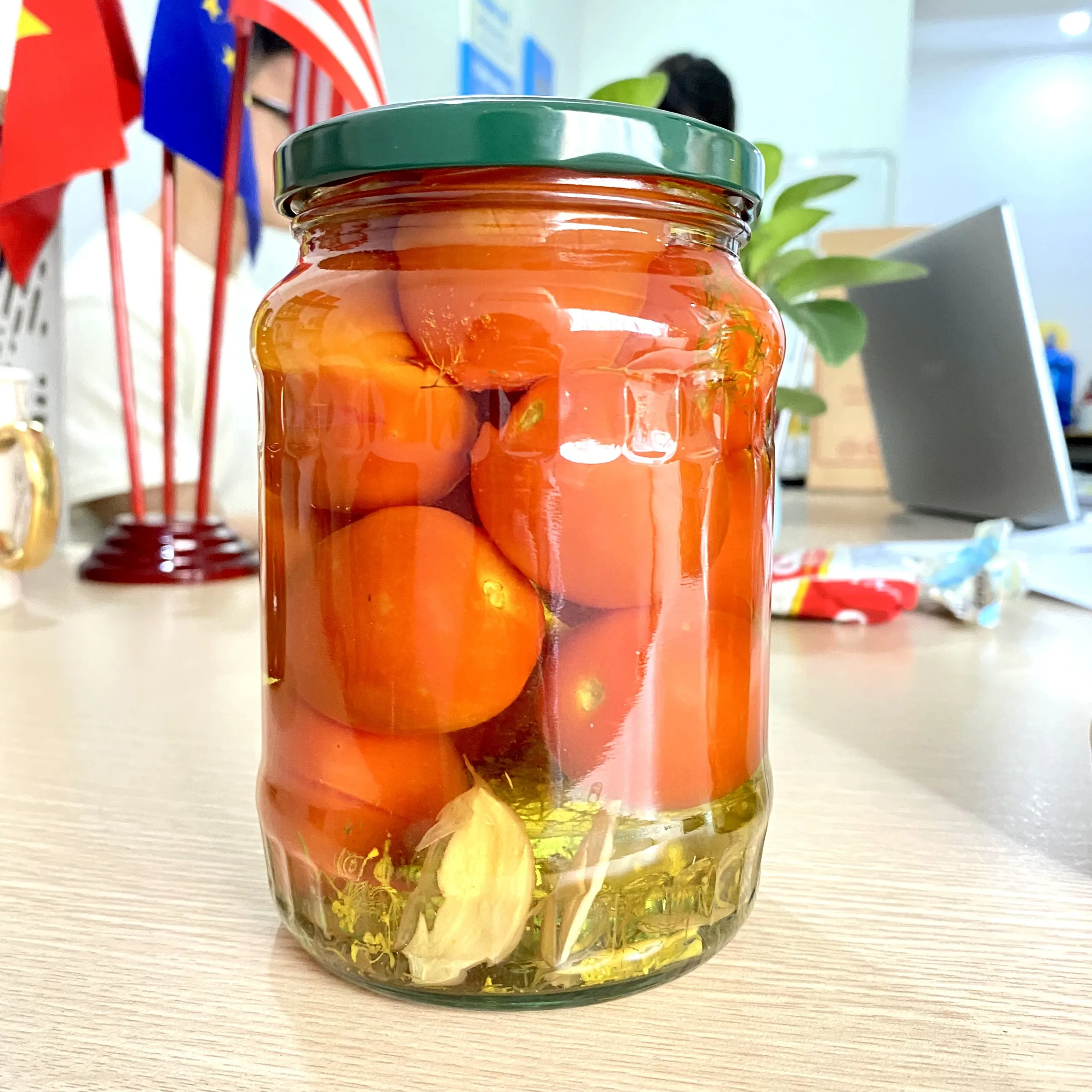 COMPETITIVE PRICE Made in Vietnam Manufacture Delicious Quantity in Jar Pickled Cucumber and Tomato 500ml/720ml/1500ml