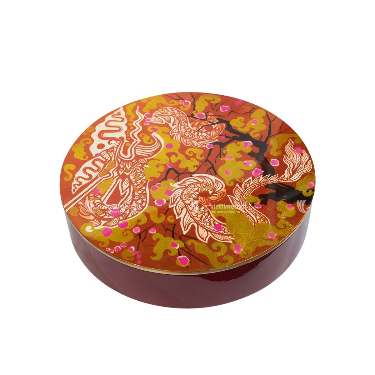 Hot Collection Tropical Lacquerware Box Luxury Handmade Vietnamese Design for Serving Jewelry Wholesale