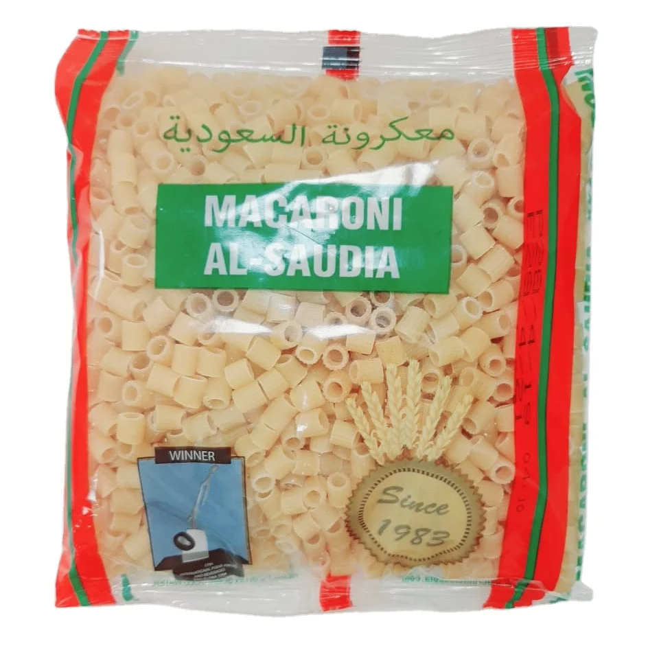 Wholesale High Quality 100% Fine Hard Durum High Grade Semolina Cut Vermicelli Coralini Rigati Saudi Macaroni