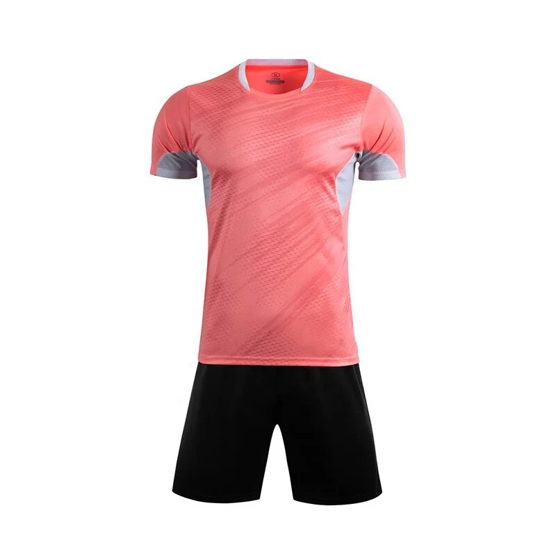 100% Polyester High Quality Soccer Uniform Sublimated Jersey Football Club New T Shirt SU-0690