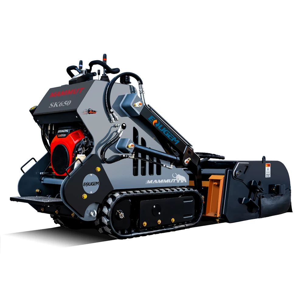 Hot sale 700kg 800kg 900kg compact skid steer loader agricultural mini micro skid steer loader Chinese loader