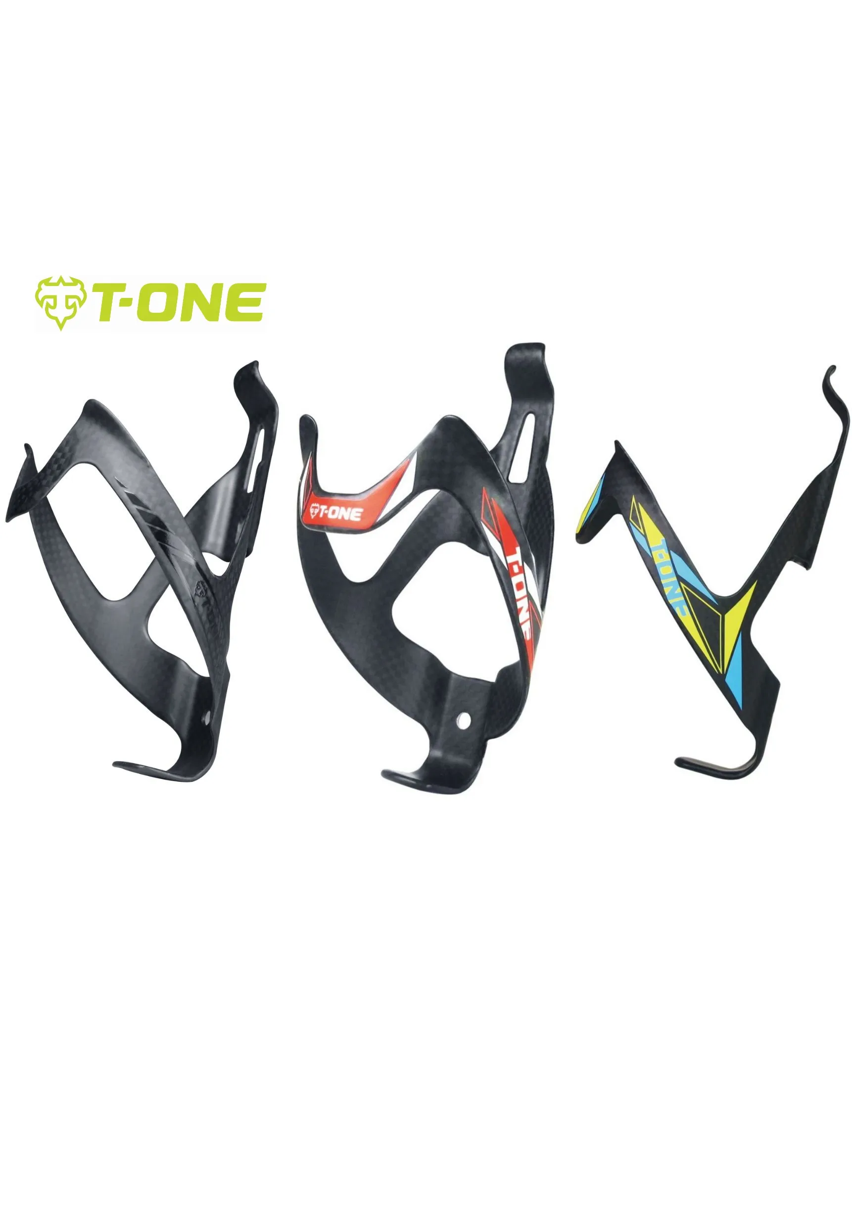 T-ONE COBRA Super Light Weight Carbon Fiber Water Bottle Cage