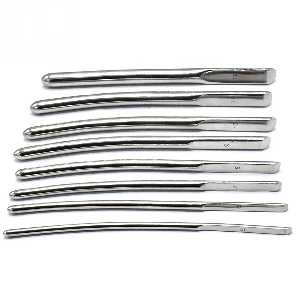 Amazon Quality Hegar Dilator Set,Gynae, Uterine Urethral Diagnostic Surgical Sounds Set