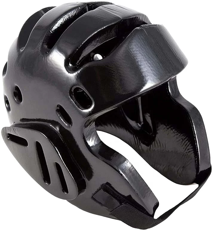 PU Dipped Foam Boxing Head Guard Martial Arts Wrestling Head Gear Kids Adults Kickboxing Martial Arts Taekwondo Head Protector