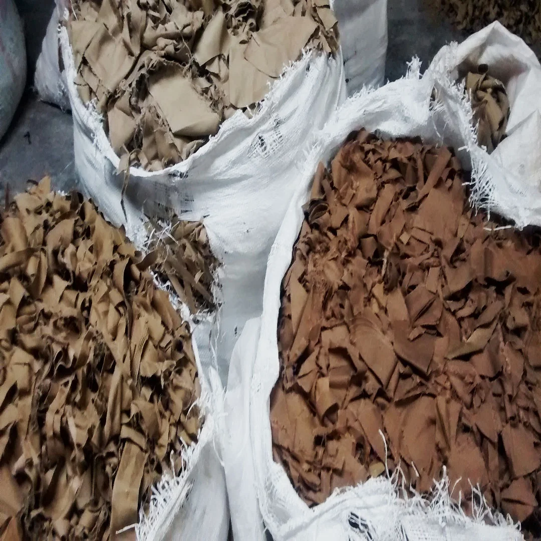 Высокое качество ткани TWILL-GAVADIN резки отходов для рециркуляции, бежевого и коричневого цвета чистке и не оставляет ворсинок