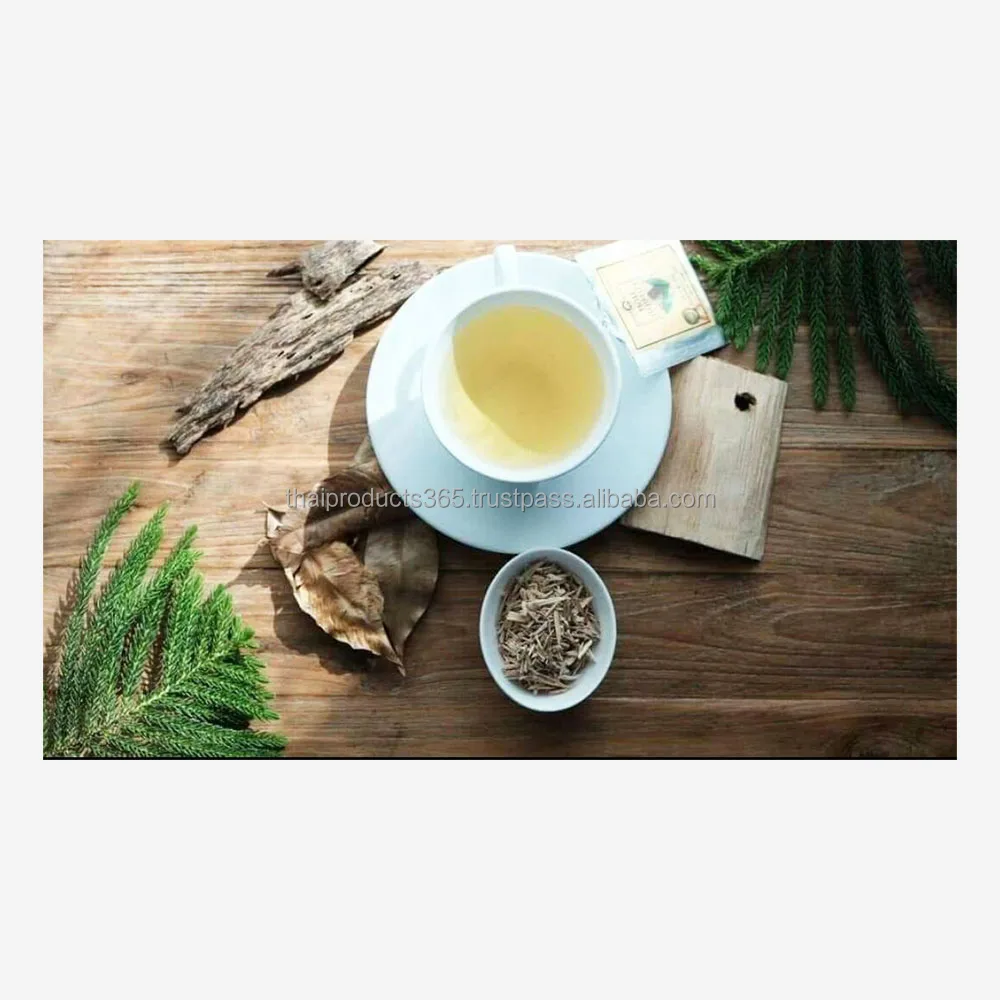 HOM KRISSANA Chip & Leaf Agarwood Instant Healty Tea High Quality From Thailand