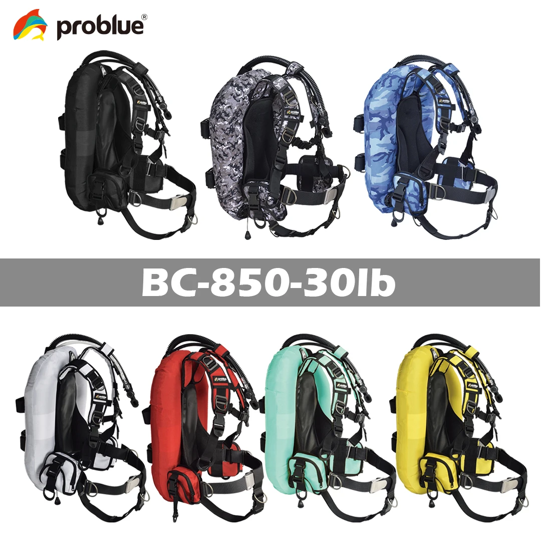 Problue Camouflage High Performance Diving BCD Gear Swim & Dive Accessory