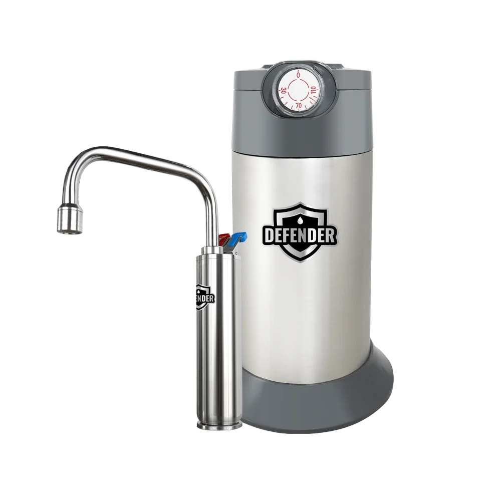 Taiwan Buder Electric Stainless Steel Hot Water Dispenser Counter Vacuum-Sealed Energy-Saving for Household & Hotel Use