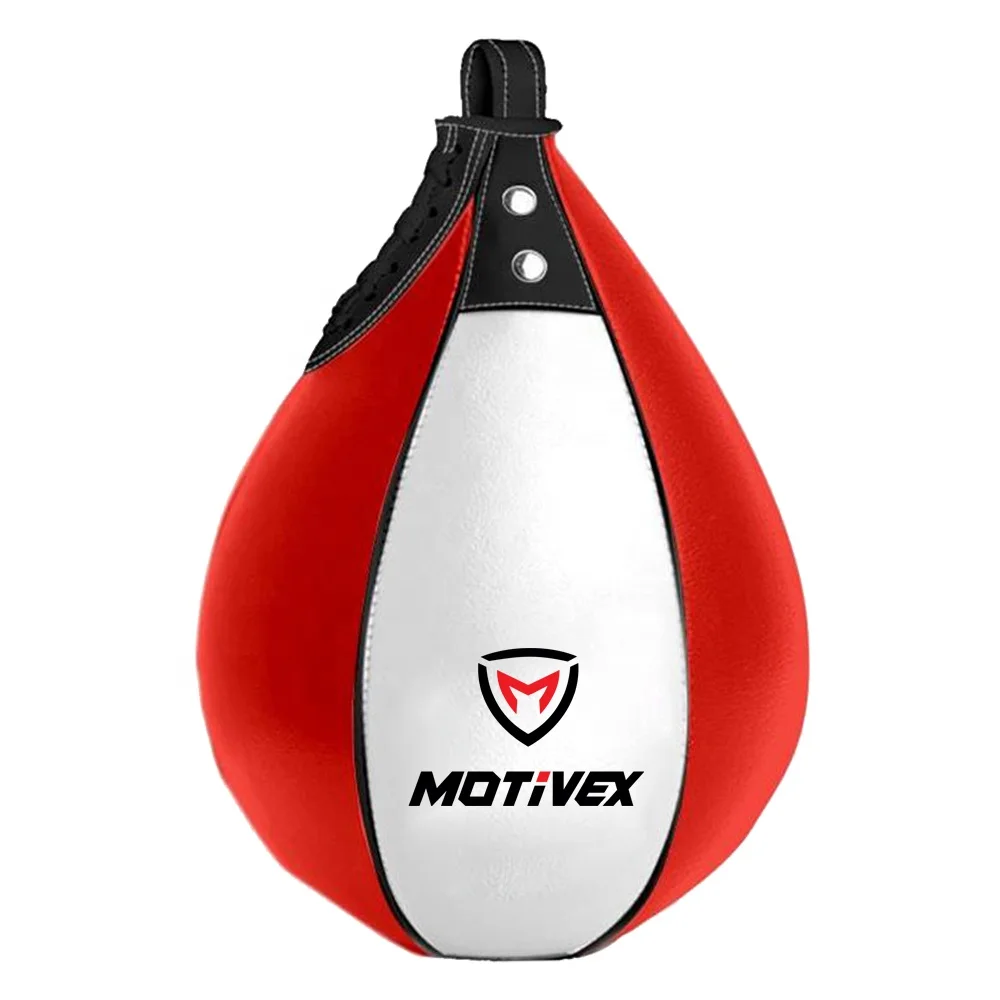 High Quality Leather Punching Bag Training Kit Multi-Color Reflex Speed Balls Hanging Swivel Workout for Boxing and Muay Thai