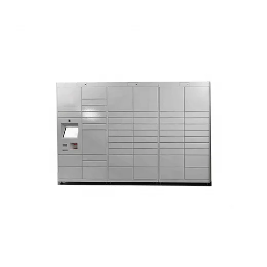 Bluetooth smart electronic Intelligent parcel delivery post  locker near the resident apartment no need of network connection