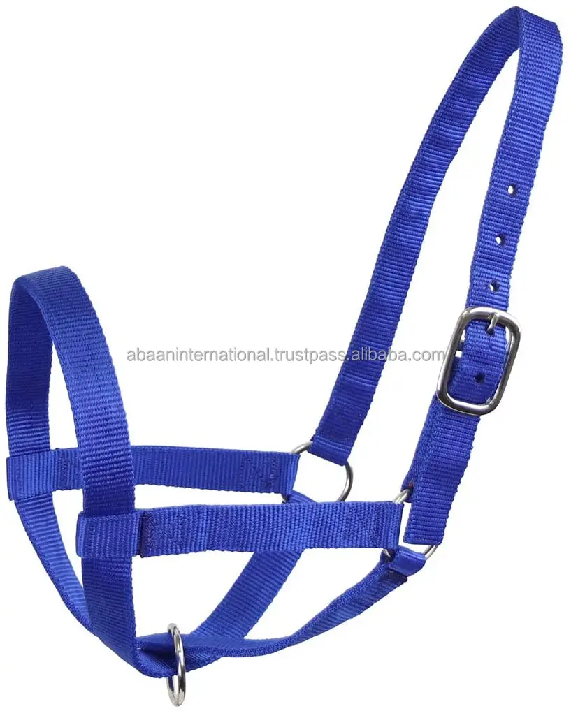 Horse headcollar halters horse nylon halters all customized sizes available in cheap price in India
