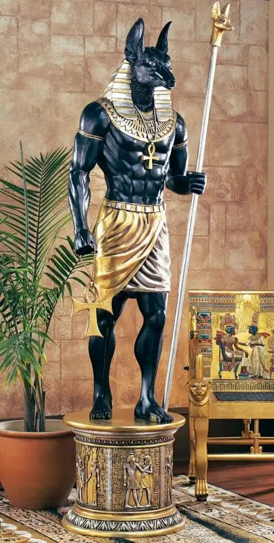 Decoration Large Resin Statue Anubis Egypt Sculpture Hight Quality Customize Design And Color Manufacture From Vietnam