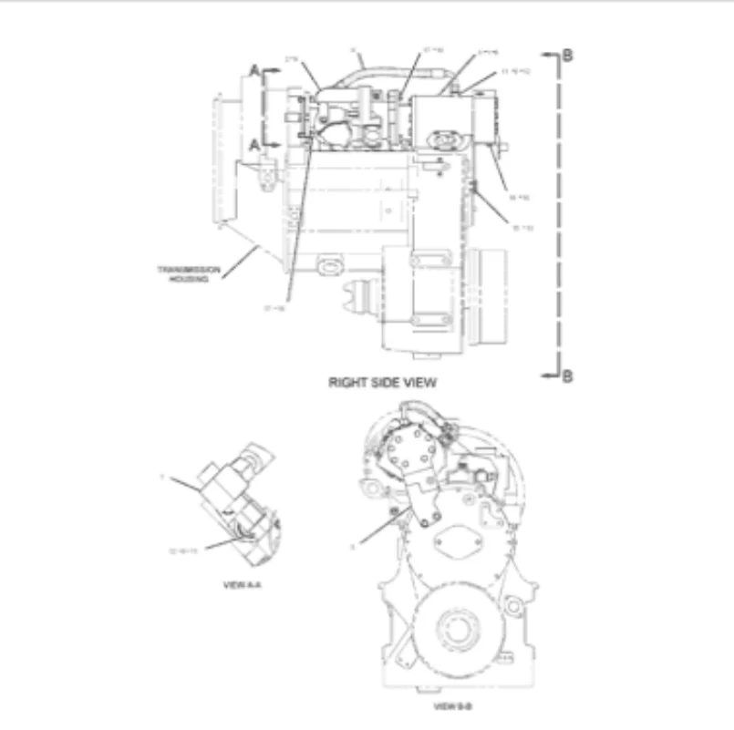 Power Parts PUMP GP-GEAR 2445447 Hydraulic Pump 244-5447 for WHEEL LOADER 966G, 966G II, 972G II
