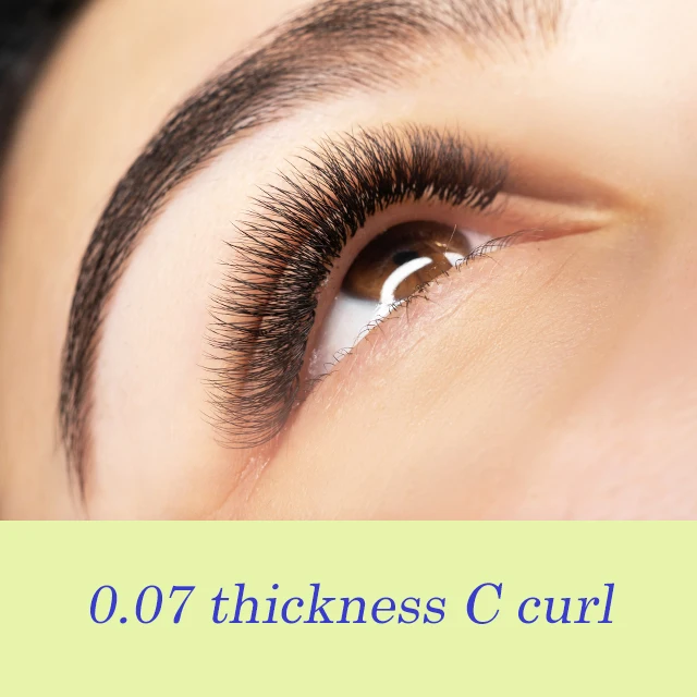 Korea Fiore Smoky Lash made of premium mink for eyelash extensions Korean PBT private label Soft Mega Volume Lash Extensions
