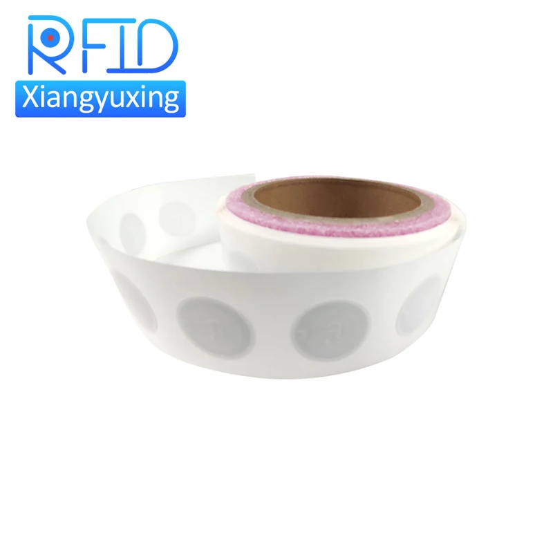 13.56Mhz NFC Stickers Blank White Tags Adhesive Programmable 144/504/888/1000 Bytes