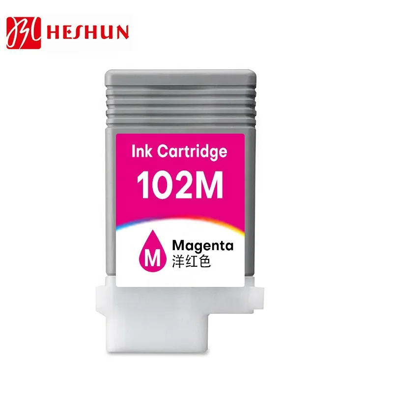 Heshun Compatible Canon PFI-102 PFI102 PFI-104 PFI104 Pigment Ink Cartridge For IPF500 IPF510 IPF600 IPF605 IPF610 IPF655