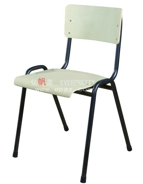 Fashion High Quality School furniture Wood and Metal leg Student Chair